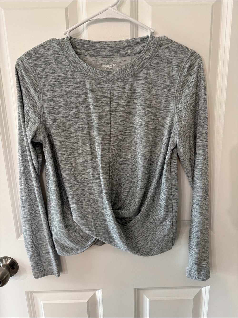 Old Navy Everyday Twist-Front Long Sleeve Top